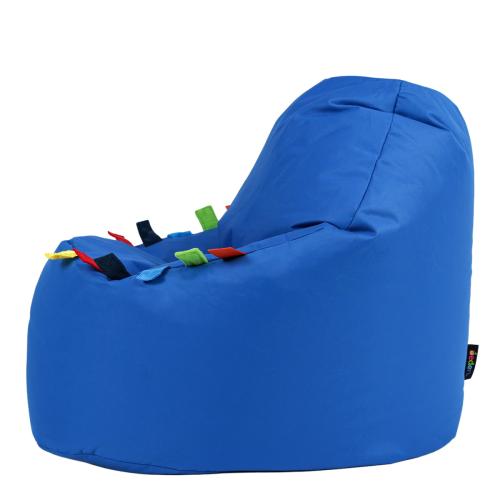 Sensory Touch Tags Taggies Dart Chair - Blue