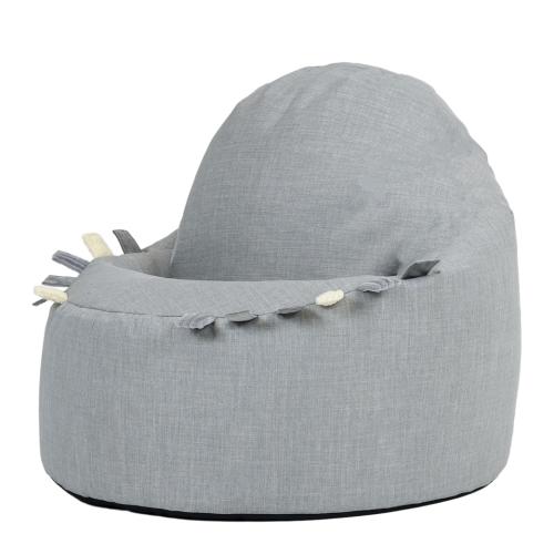 Sensory Touch Tags Taggies Dart Chair - Woven Grey