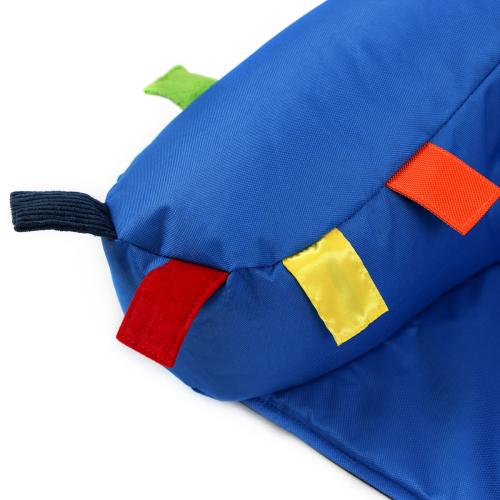 Sensory Touch Tags Support Seat - Blue