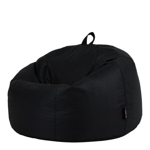 Large Classic Bean Bag Chair - Black