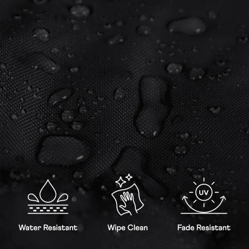 Large Classic Bean Bag Chair - Black