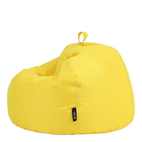 Large Classic Bean Bag Chair - Yellow