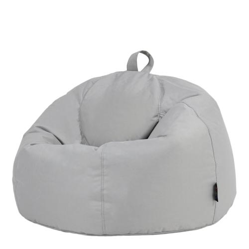 Large Classic Bean Bag Chair - Light Grey