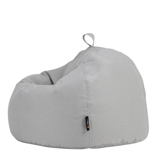 Large Classic Bean Bag Chair - Light Grey