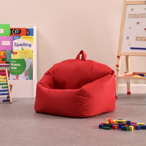 Kids Classic Bean Bag - Red