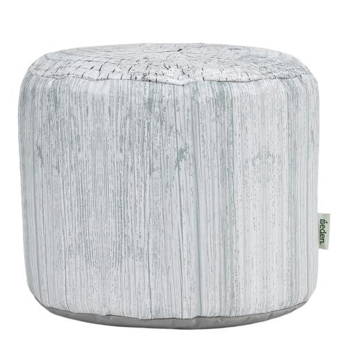 Set of 2 Large Driftwood Print Bean Bag Stools