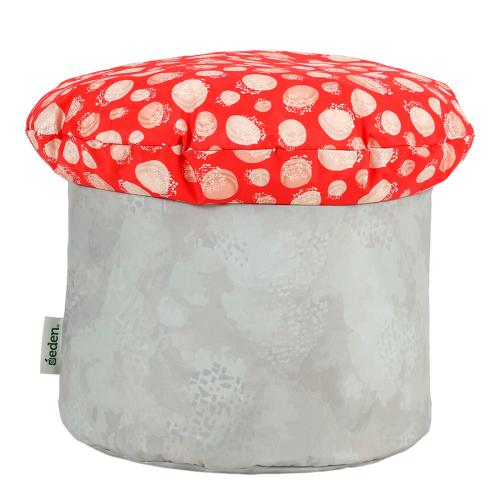 Set of 2 Large Toadstool Print Bean Bags