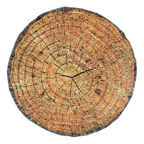 Set of 2 Large Tree Stump Print Bean Bag Stools