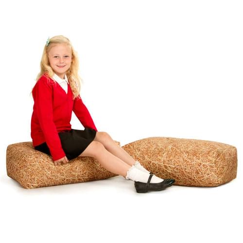 Learn About Nature Hay Bale Bean Bags