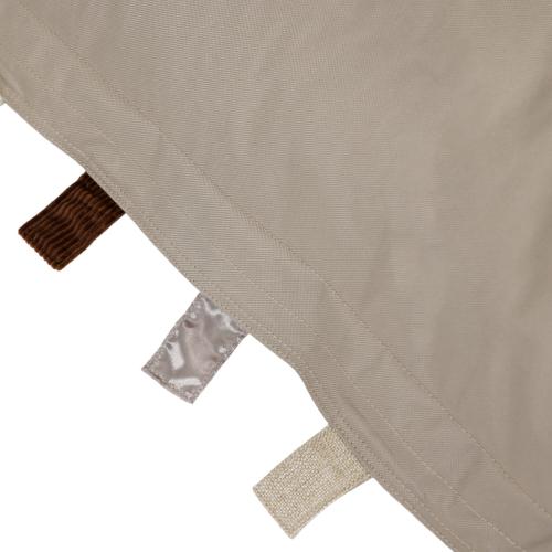 Set of 2 Sensory Touch Tags Bean Bag Floor Cushions - Natural