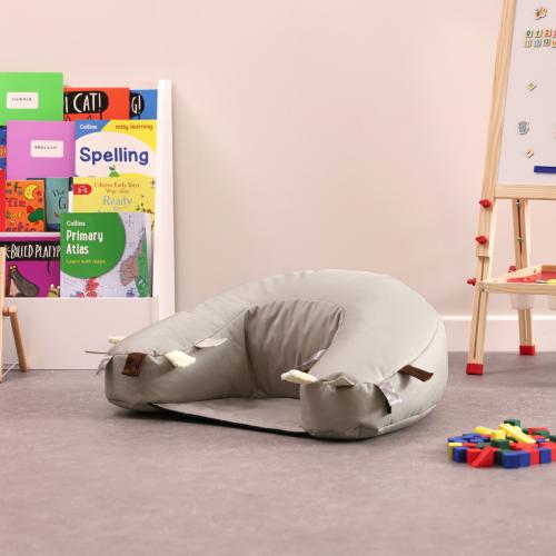 Set of 2 Sensory Touch Tags Support Seats -  Natural