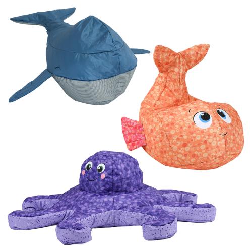Sea Life Bean Bag 3 Piece Bundle