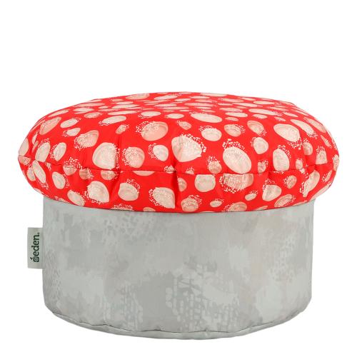 Set of 3 Small Toadstool Print Bean Bags