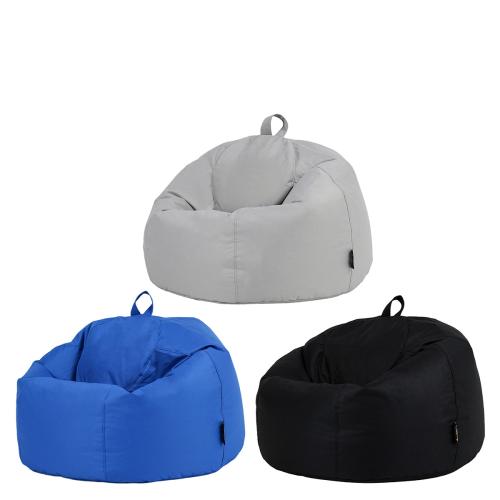 Set of 3 Large Classic Bean Bag Chairs