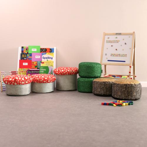 Woodland Stool Bean Bag Set