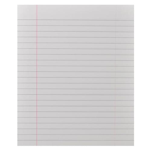 8x6.5in Unpunched Exercise Paper 8mm Ruled & Margin 1 Ream