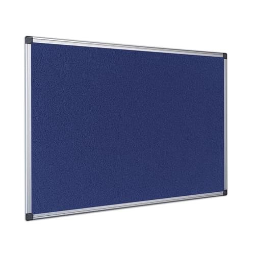 Super Saver Felt Noticeboard 900x600mm Blue