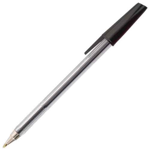 Super Saver Ballpoint Pen 1.0mm Tip 0.7mm Line Black