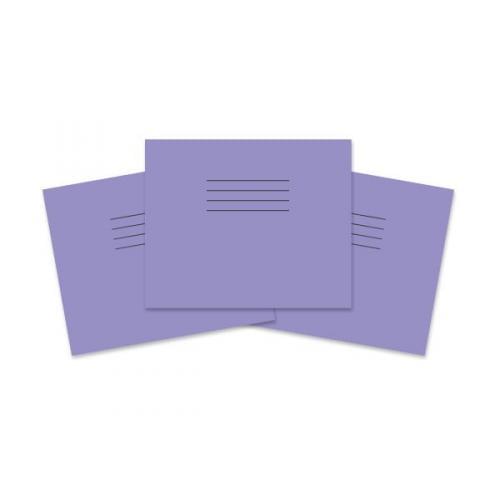 Rhino 5.25x6.5in 133x165mm Infant Books Plain Unruled Purple 24 Pages