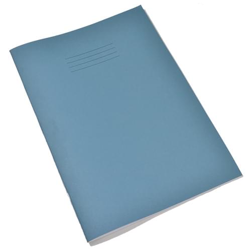 A4 SEN Exercise Books 10mm Squares Pink Paper Light Blue Cover 48 Pages