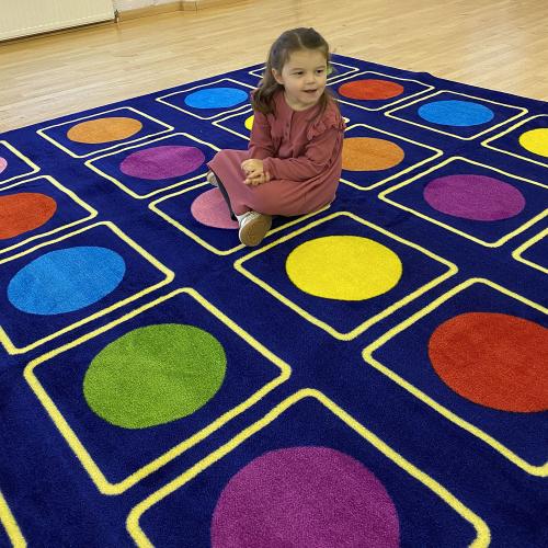 Spots Classroom Carpet
