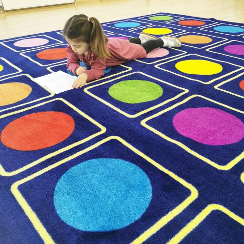 Spots Classroom Carpet