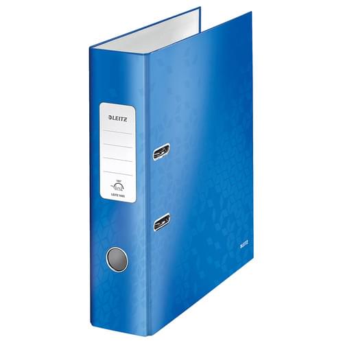 Leitz 180° WOW Laminated Lever Arch File Blue