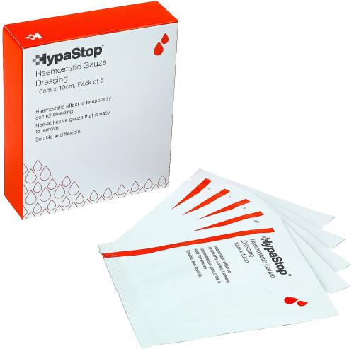 HypaStop Haemostatic Gauze 10cm x 10cm