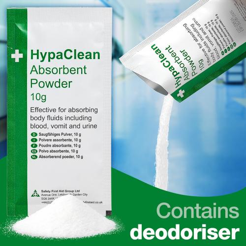 HypaClean Absorbent Powder 10g Sachets (Pack of 25)