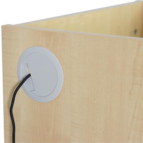 Classic Lectern with Lockable Doors - Maple