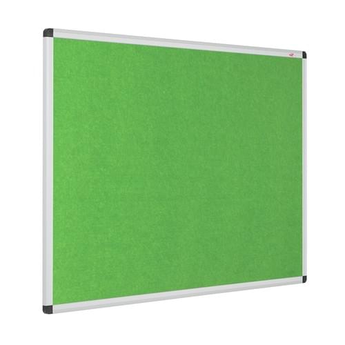 Resist-a-Flame Eco-Colour Aluminium Framed Noticeboard 900x600mm Apple