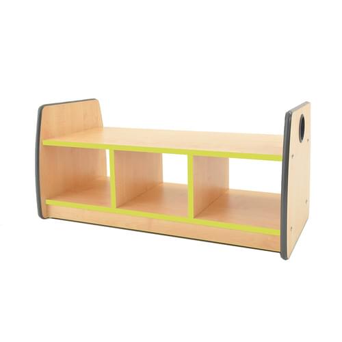 Colouredge Bench Unit with Lime Trim
