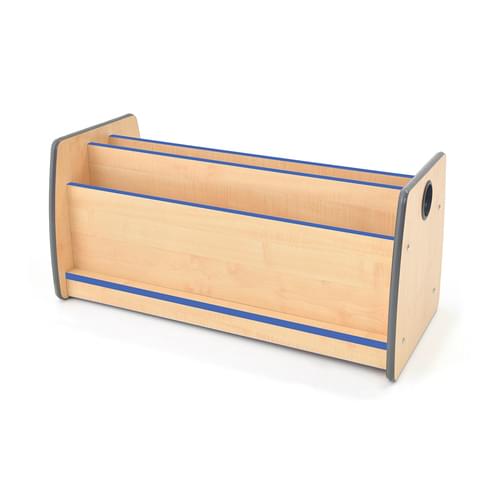 Colouredge Low Floor Book Unit with Blue Trim