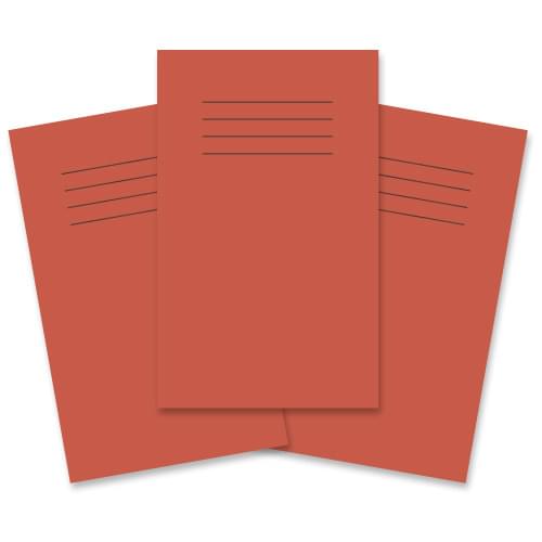 Rhino Vocabulary Books 6.5x4in 7mm Ruled Red 48 Pages