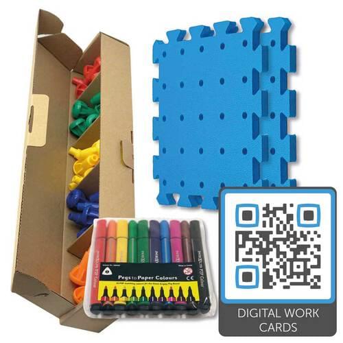 P2P for Literacy Step 1 (without pots, with QR code)