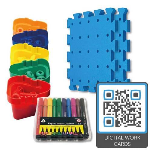 P2P for Literacy Step 1 (with pots, with QR code)