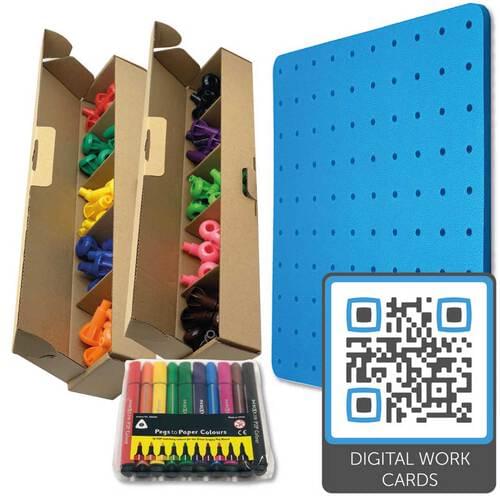 P2P for Literacy Step 2 (without pots, with QR code)