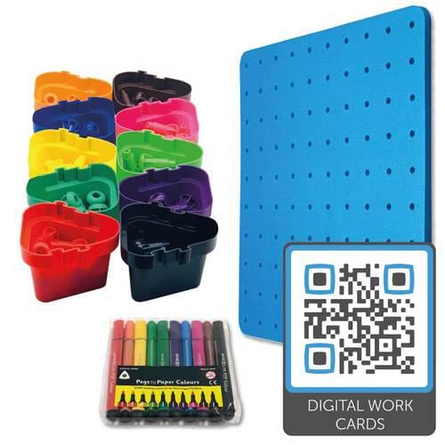 P2P for Literacy Step 2 (with pots, with QR code)