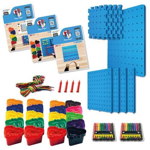 Pegs to Paper Step 1, 2 & 3 Nursery Set A