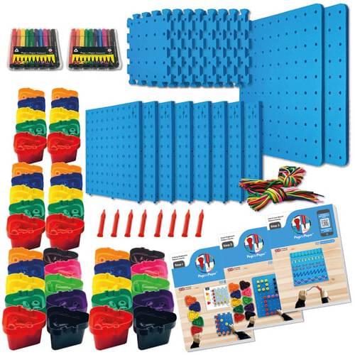 Pegs to Paper Step 1, 2 & 3 Nursery Set B