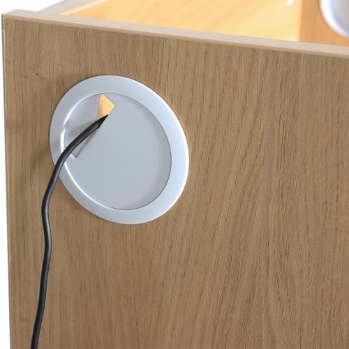 Classic Lectern with Lockable Doors - Oak