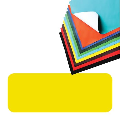 Super Saver Poster Paper Sheets 510x760mm Yellow Pk25