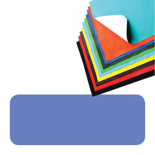 Super Saver Poster Paper Sheets 510x760mm Ultra Blue Pk25