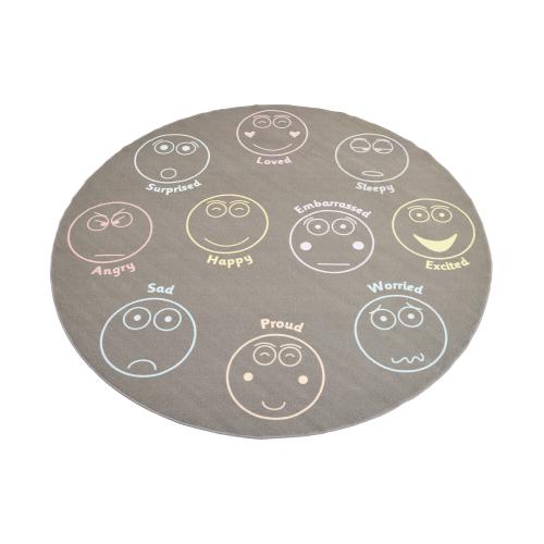 Emotions Circular Rug