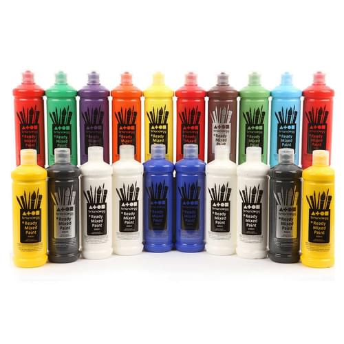 Ready Mixed Paint 20x 600ml Assortment