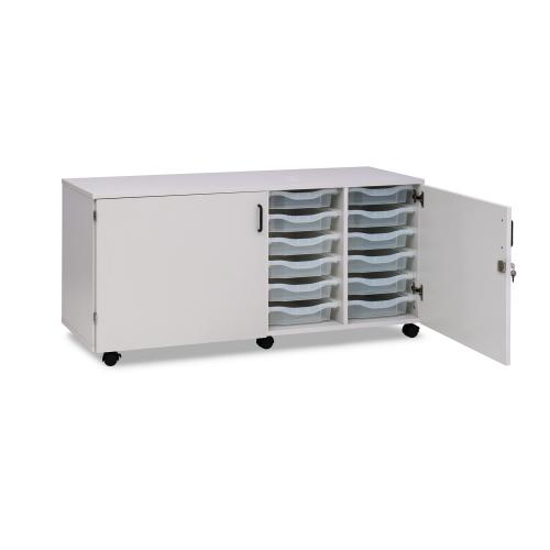 SEND Quad Column Tray Cupboard with 24 Trays