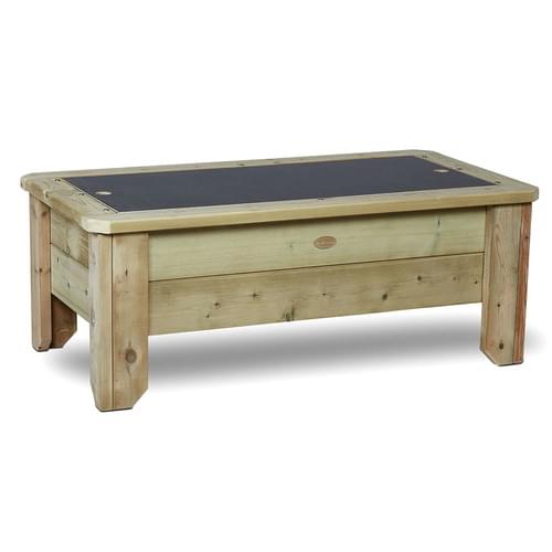 Millhouse Outdoors Raised Sandpit with Chalkboard Lid