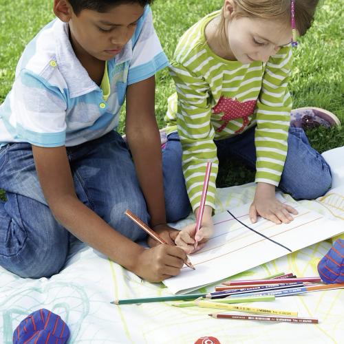 STABILO trio thick Triangular Colouring Pencils Classpack of 300 in Display Box (20 Assorted Colours)