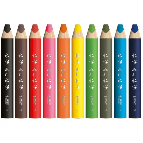 BIC Kids Multisurface Coloured Pencils Classpack