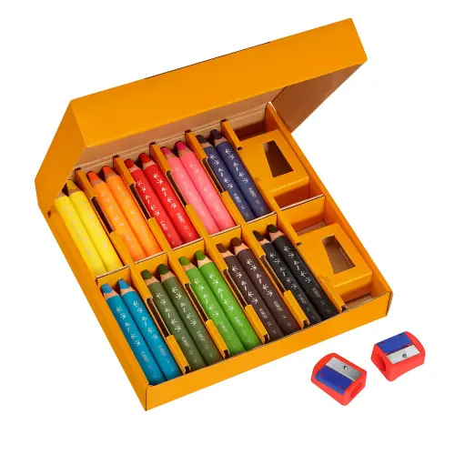 BIC Kids Multisurface Coloured Pencils Classpack
